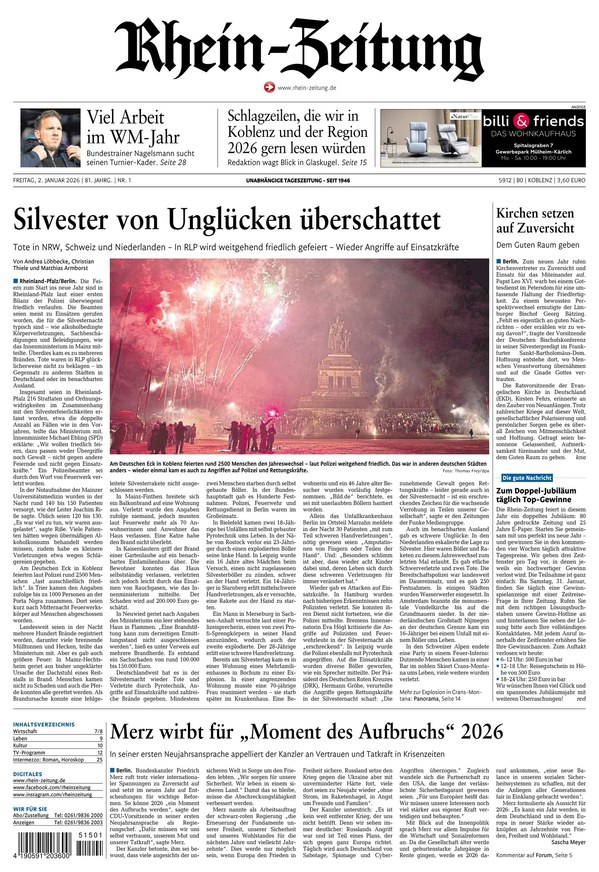 Rhein-Zeitung - ePaper