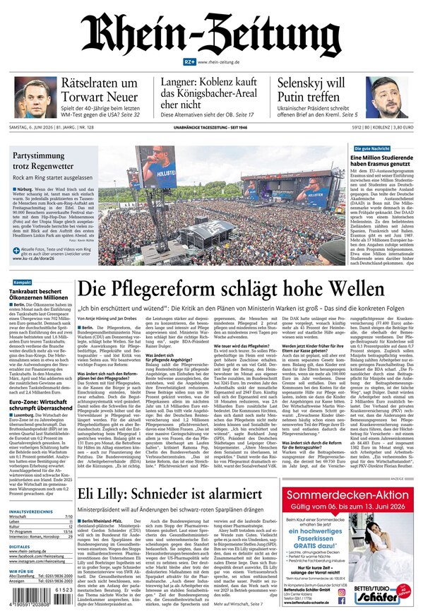 Rhein-Zeitung - ePaper