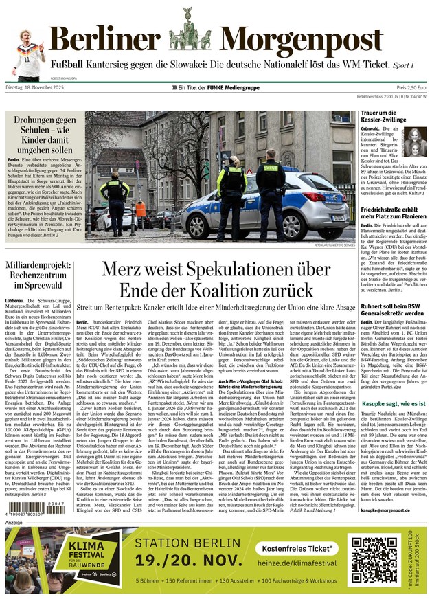 BERLINER MORGENPOST - ePaper