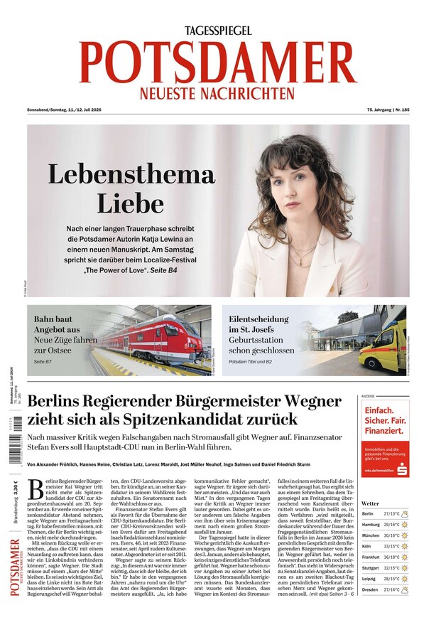Potsdamer Neueste Nachrichten - ePaper