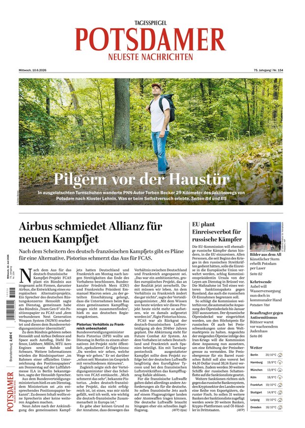 Potsdamer Neueste Nachrichten - ePaper