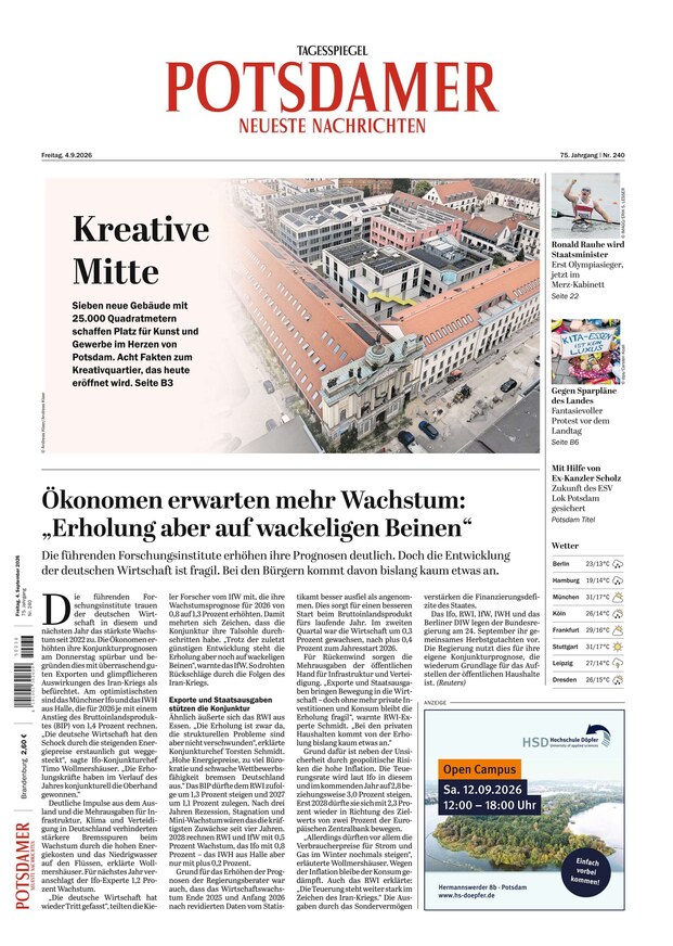 Potsdamer Neueste Nachrichten - ePaper