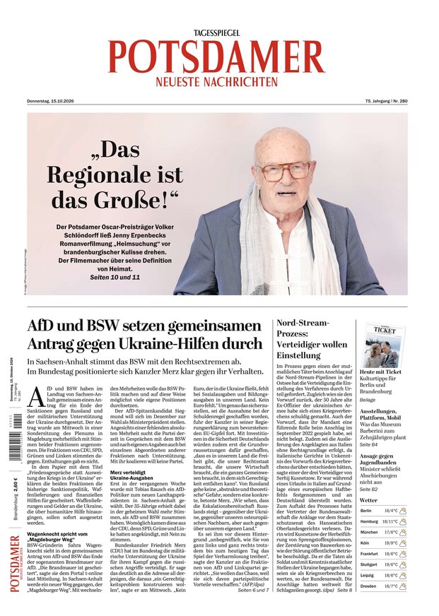 Potsdamer Neueste Nachrichten - ePaper
