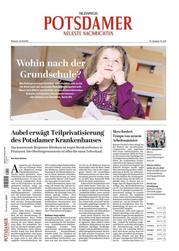 Potsdamer Neueste Nachrichten - ePaper