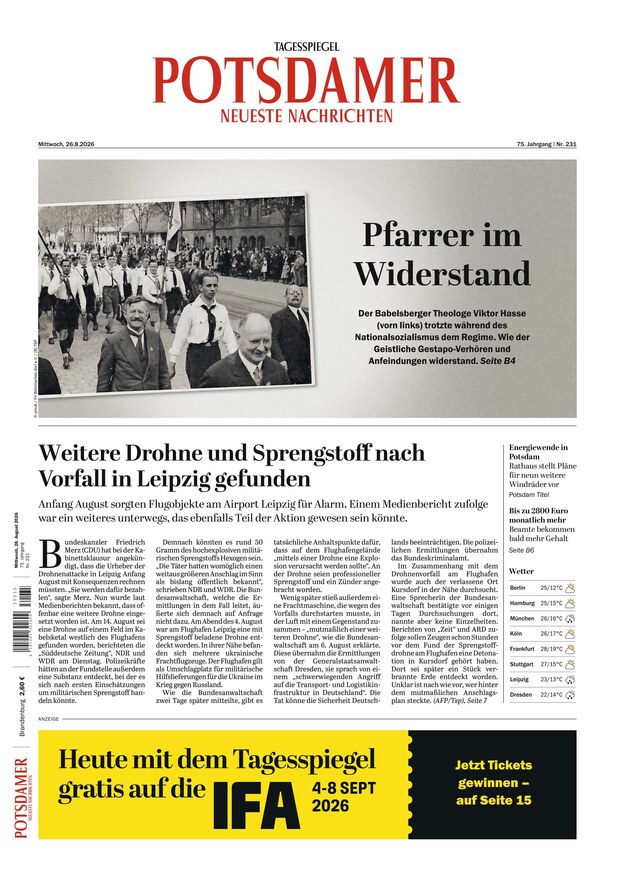 Potsdamer Neueste Nachrichten - ePaper