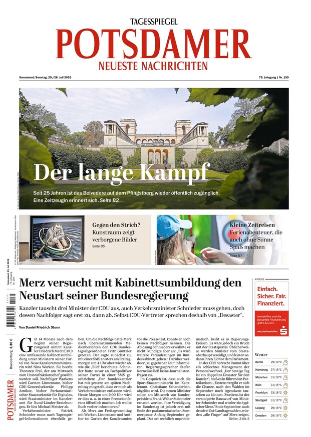 Potsdamer Neueste Nachrichten - ePaper