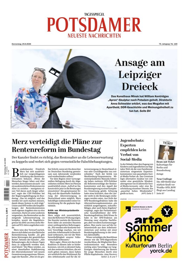 Potsdamer Neueste Nachrichten - ePaper