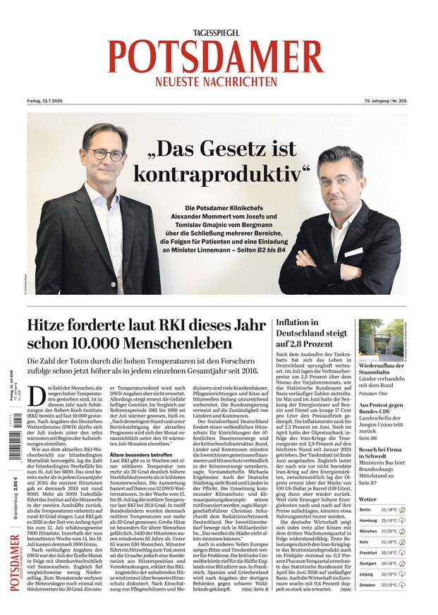 Potsdamer Neueste Nachrichten - ePaper