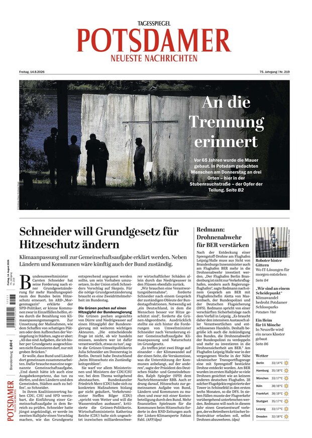 Potsdamer Neueste Nachrichten - ePaper