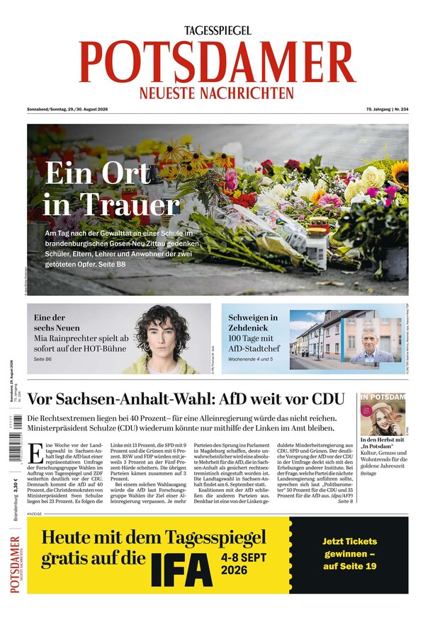 Potsdamer Neueste Nachrichten - ePaper