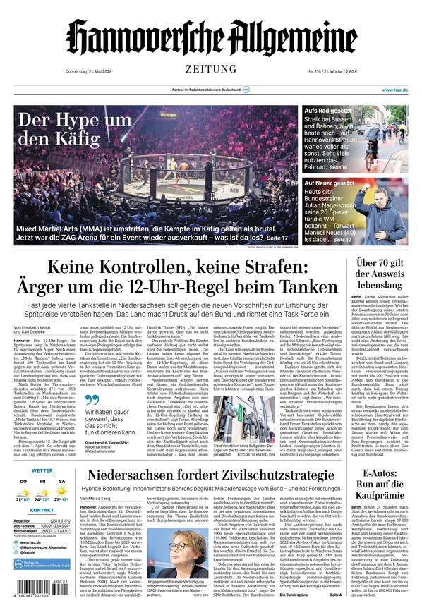 Hannoversche Allgemeine Zeitung - ePaper
