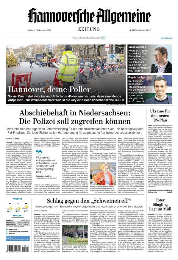 Hannoversche Allgemeine Zeitung - ePaper