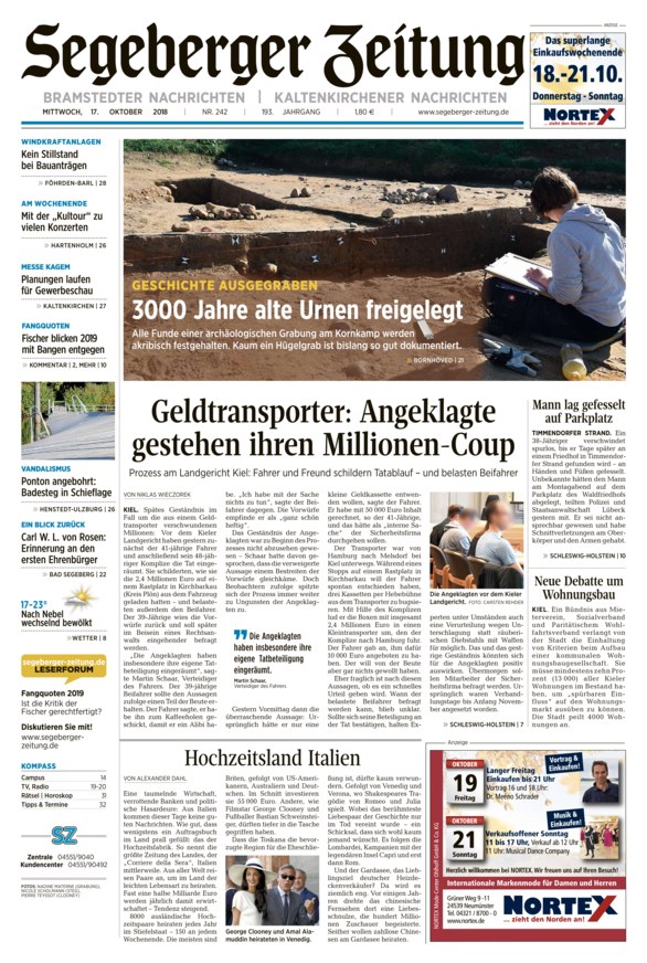 Segeberger Zeitung Redaktion Segeberger Zeitung Redaktion
