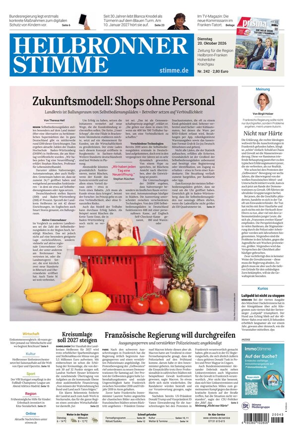Heilbronner Stimme - ePaper