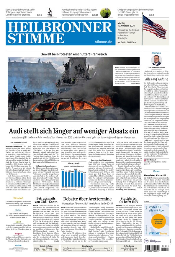Heilbronner Stimme - ePaper