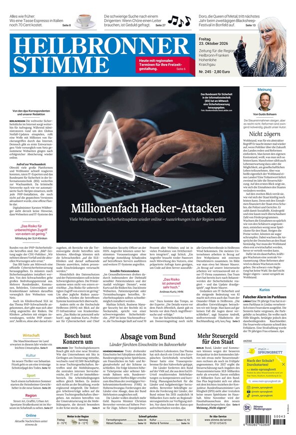 Heilbronner Stimme - ePaper