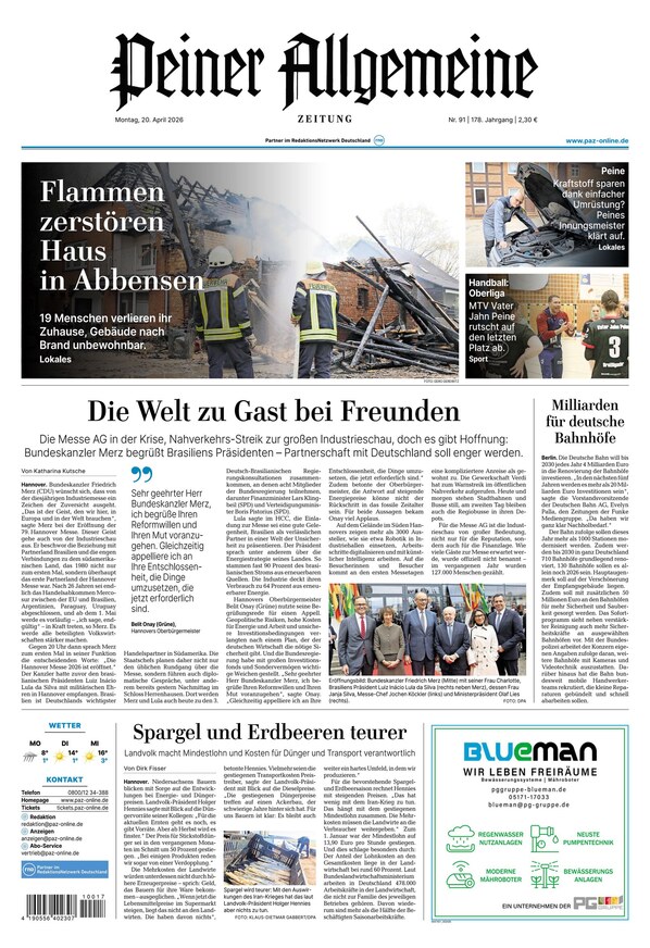 Peiner Allgemeine Zeitung - ePaper