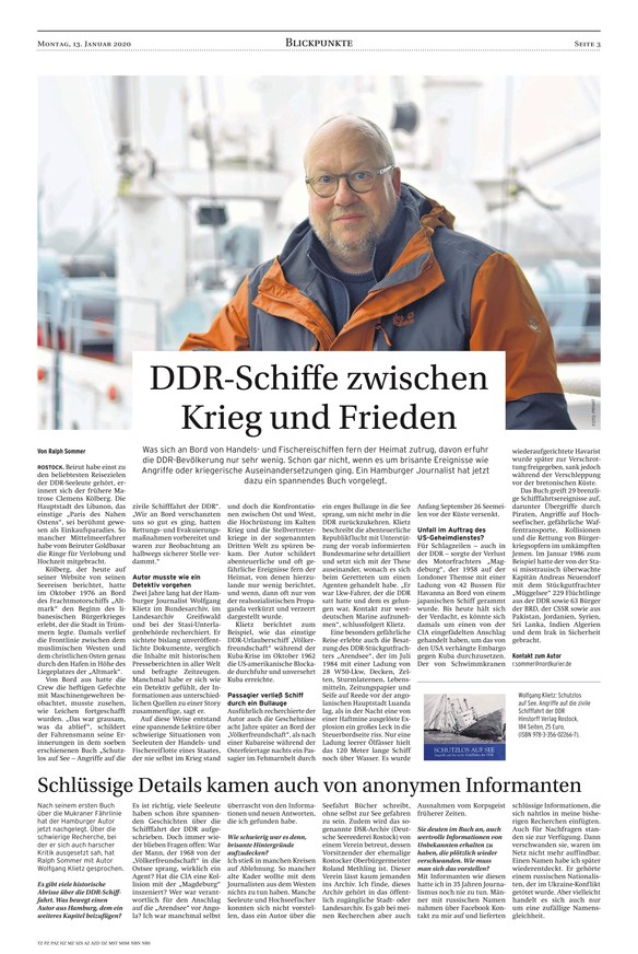 Nordkurier - Mecklenburger Schweiz Teterow Vom 13.01.2020 – Als EPaper ...