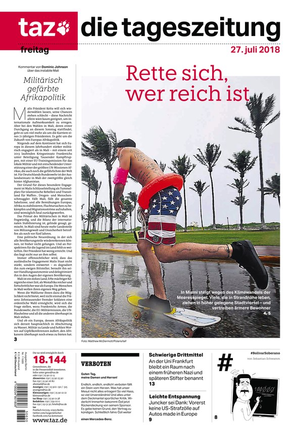 taz. die tageszeitung - ePaper;