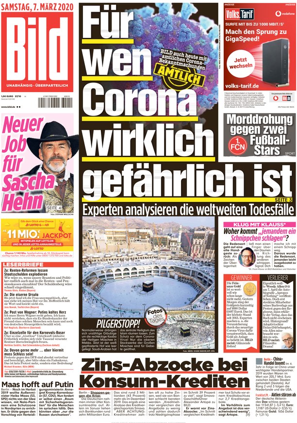 BILD Vom 07.03.2020 – Als EPaper Im IKiosk Lesen