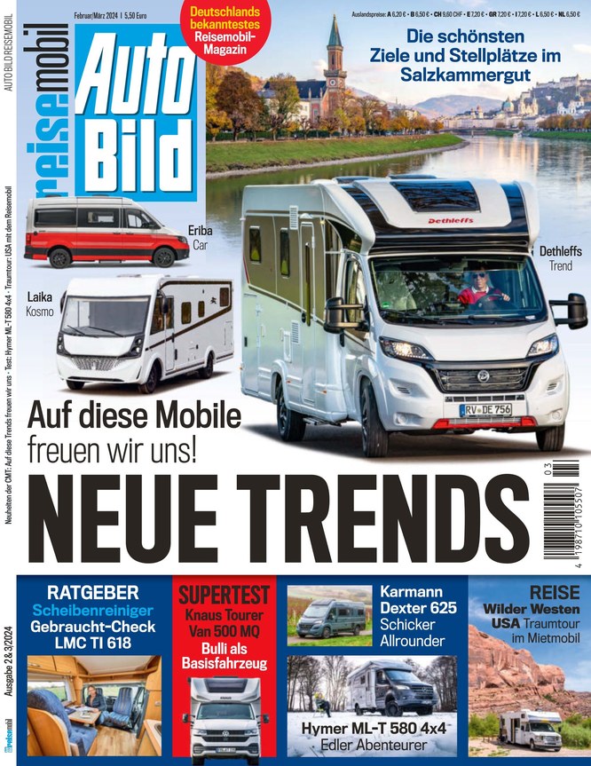 AUTO BILD Reisemobil - Zeitschrift als ePaper im iKiosk lesen