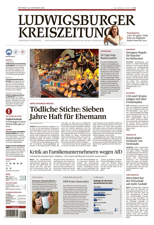 Ludwigsburger Kreiszeitung - ePaper