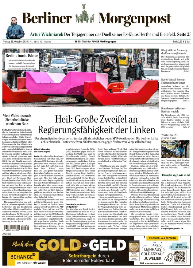 BERLINER MORGENPOST - ePaper