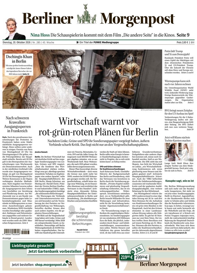 BERLINER MORGENPOST - ePaper