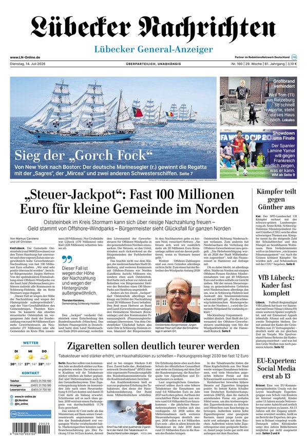 Lübecker Nachrichten - ePaper