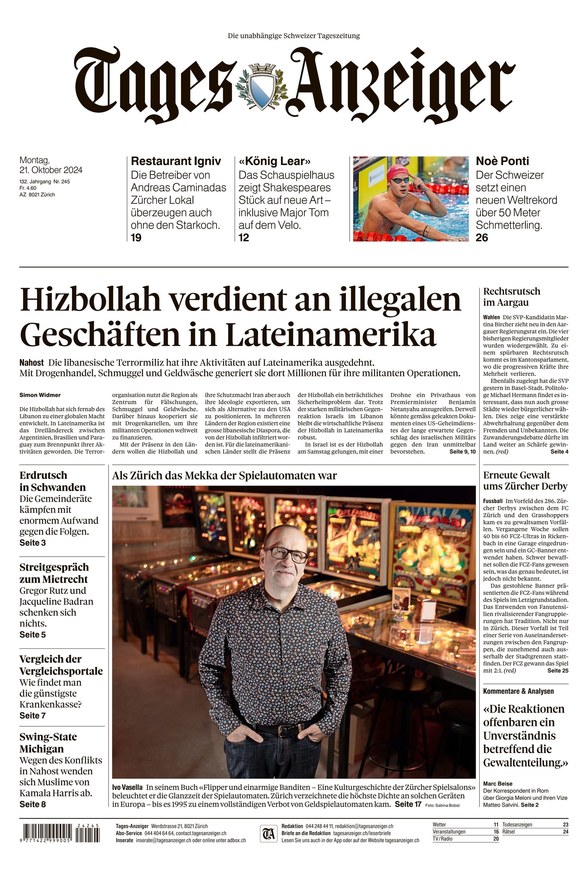 Tages-Anzeiger - ePaper