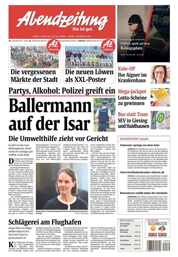 Abendzeitung M&uuml;nchen - ePaper