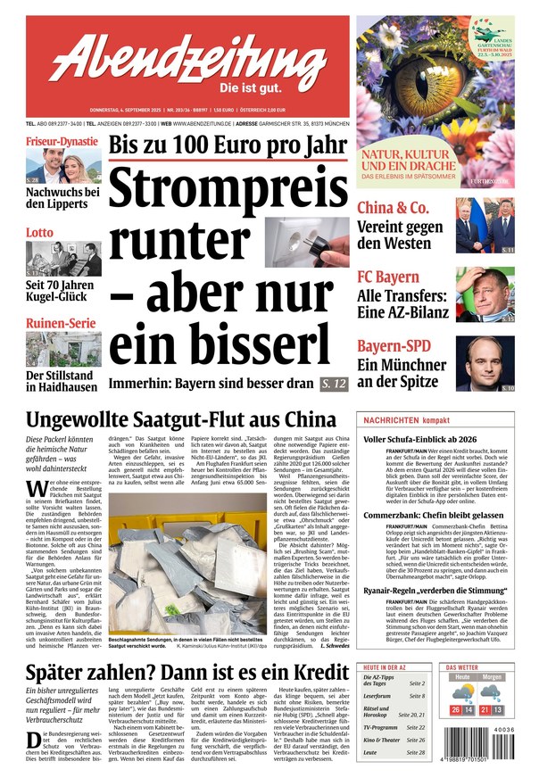 Abendzeitung München - ePaper