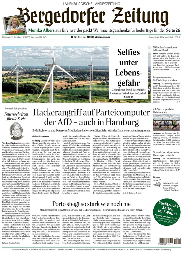 BERGEDORFER ZEITUNG - ePaper
