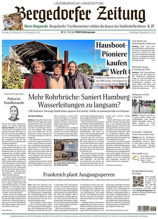 BERGEDORFER ZEITUNG - ePaper