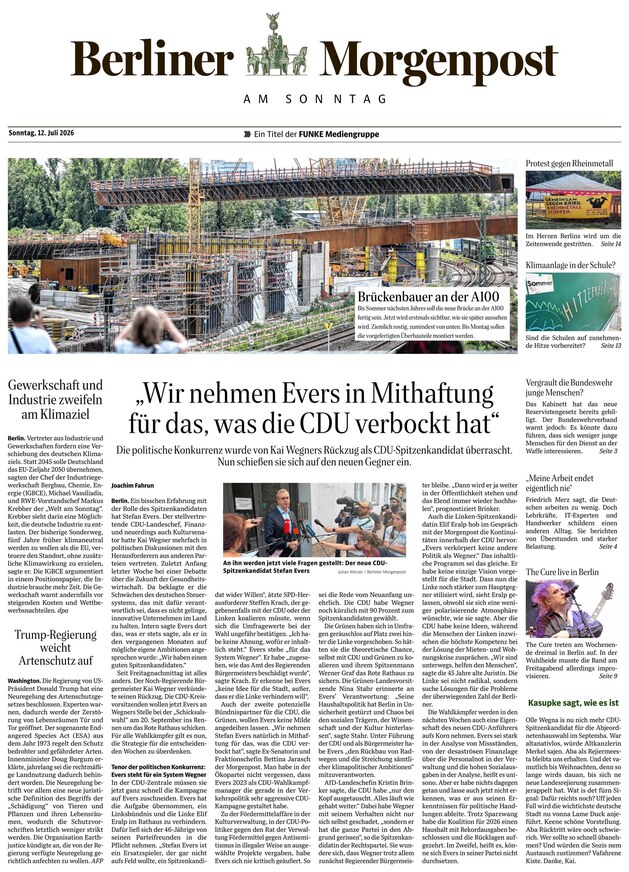 BERLINER MORGENPOST - ePaper