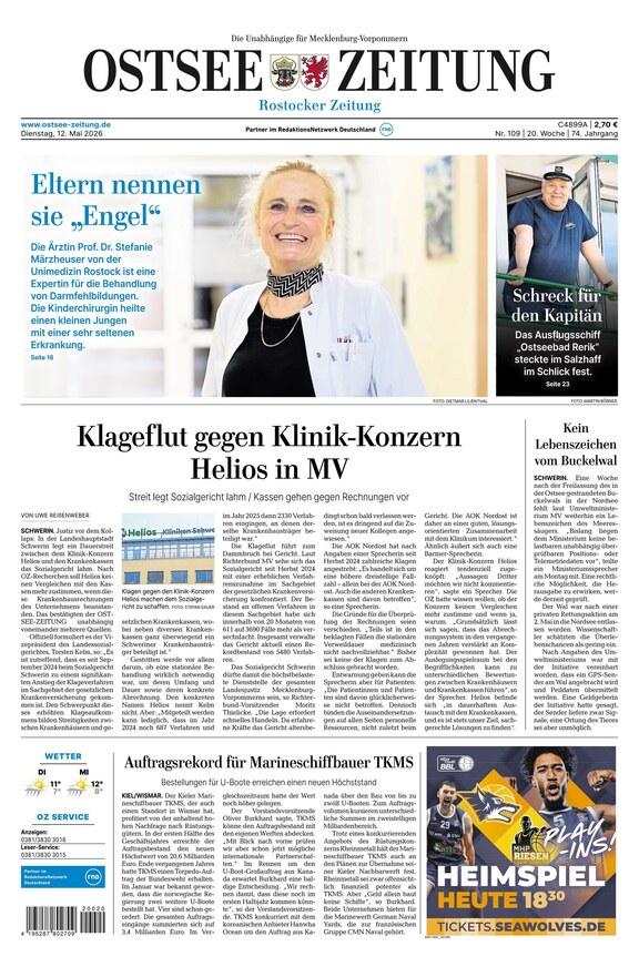 Ostsee-Zeitung - ePaper