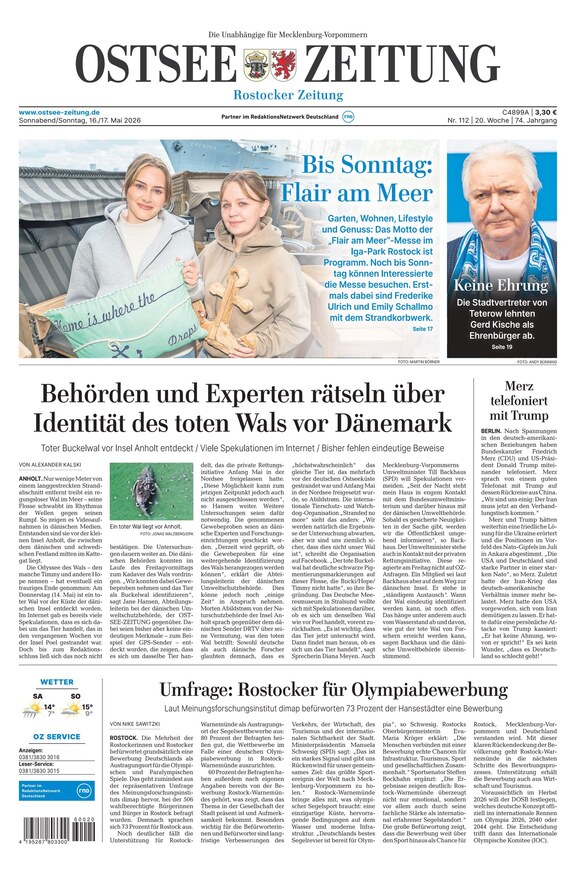 Ostsee-Zeitung - ePaper