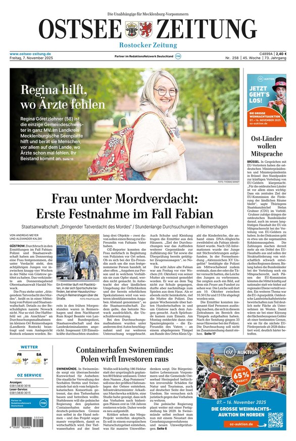 Ostsee-Zeitung - ePaper