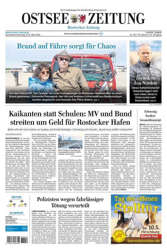 Ostsee-Zeitung - ePaper