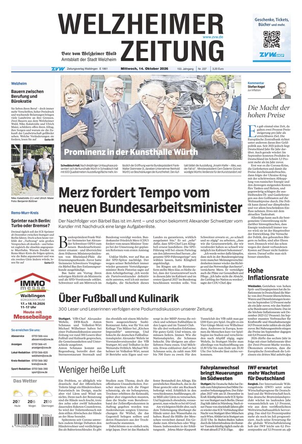 Welzheimer Zeitung - ePaper