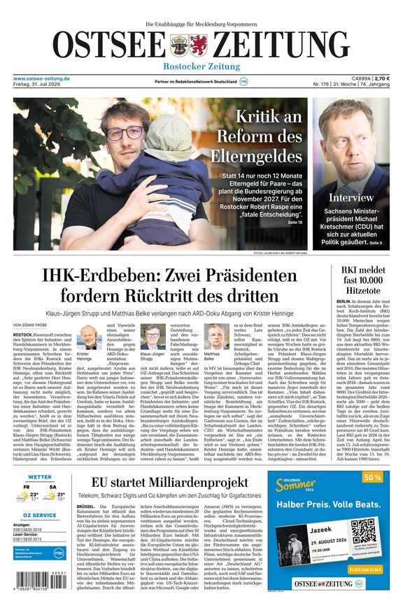 Ostsee-Zeitung - ePaper