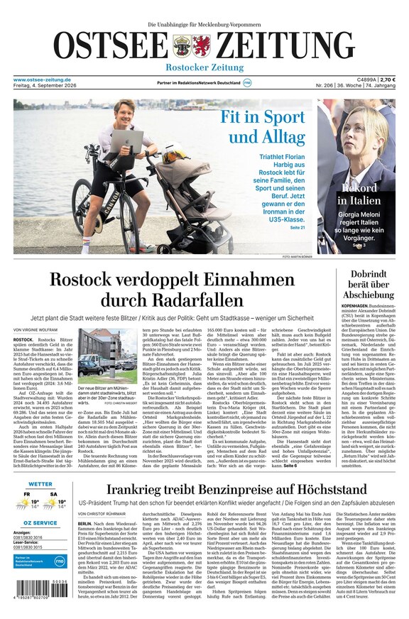 Ostsee-Zeitung - ePaper