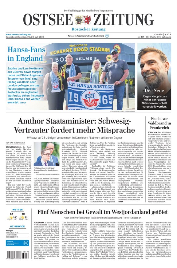Ostsee-Zeitung - ePaper