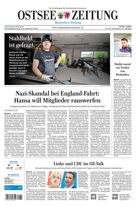Ostsee-Zeitung - ePaper