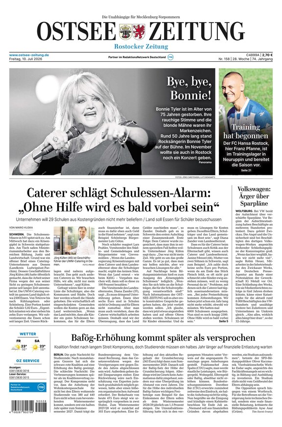 Ostsee-Zeitung - ePaper