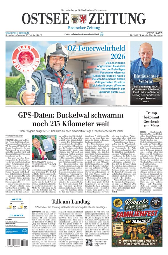 Ostsee-Zeitung - ePaper