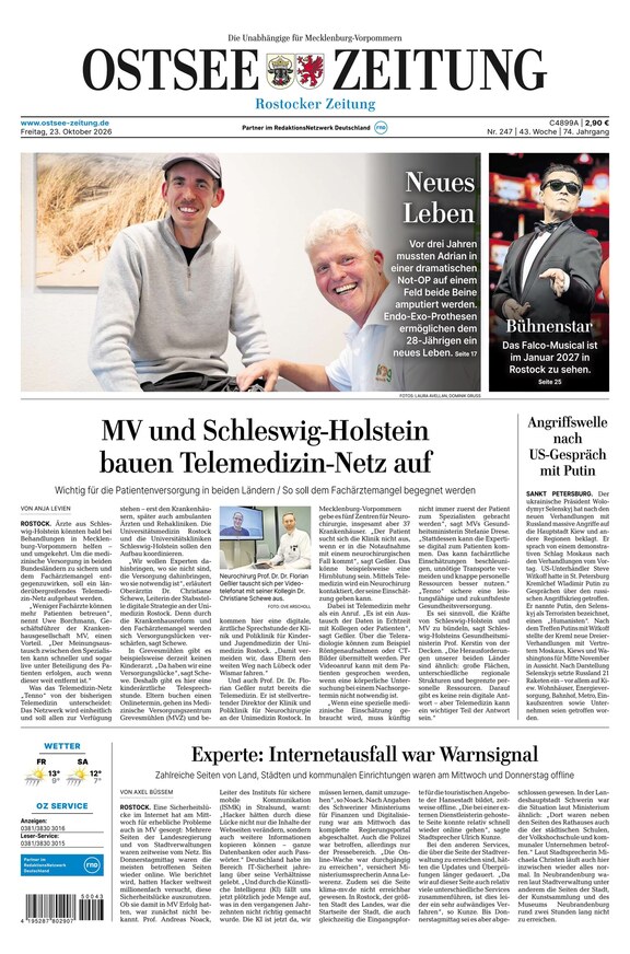 Ostsee-Zeitung - ePaper