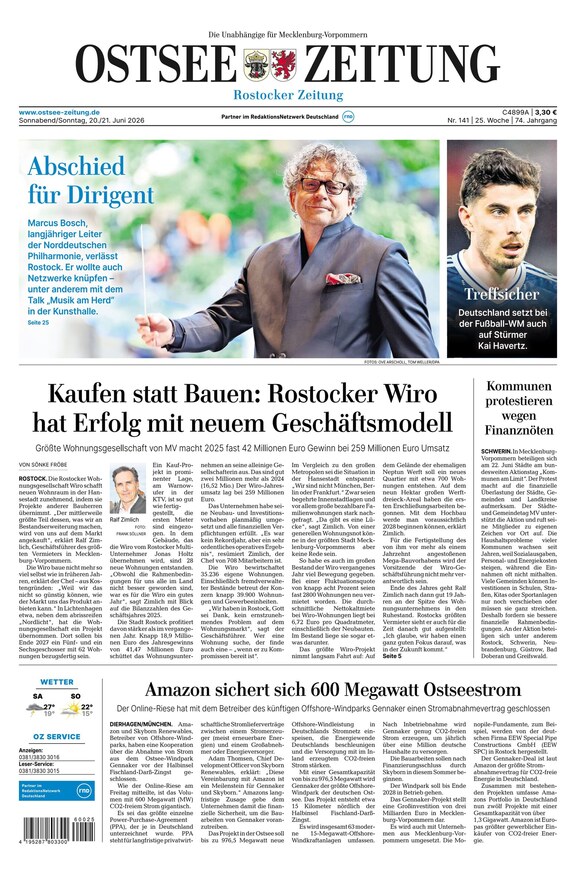 Ostsee-Zeitung - ePaper