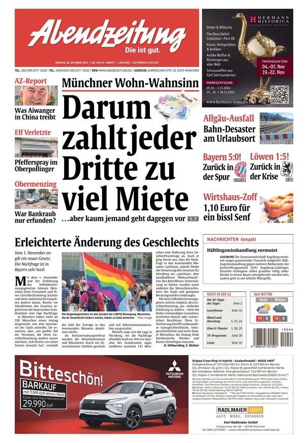 Abendzeitung München - ePaper