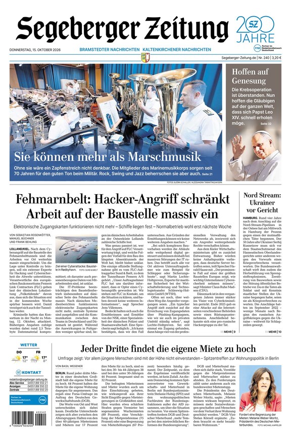 Segeberger Zeitung - ePaper